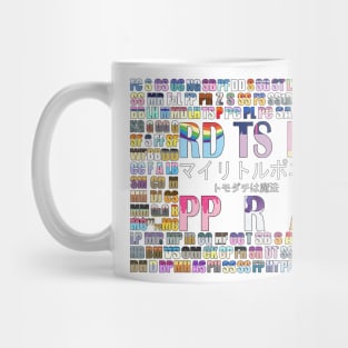 My Little Pony Initials (Seasons 1-5) Mug